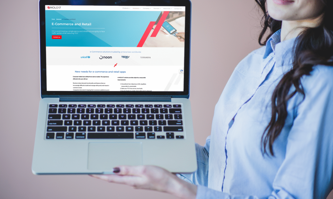 ottimizzazione seo e ux pagina prodotto gluesync per molo17