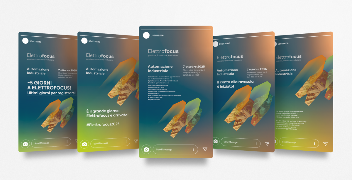 grafiche social elettroveneta elettrofocus 2025 automazione industriale