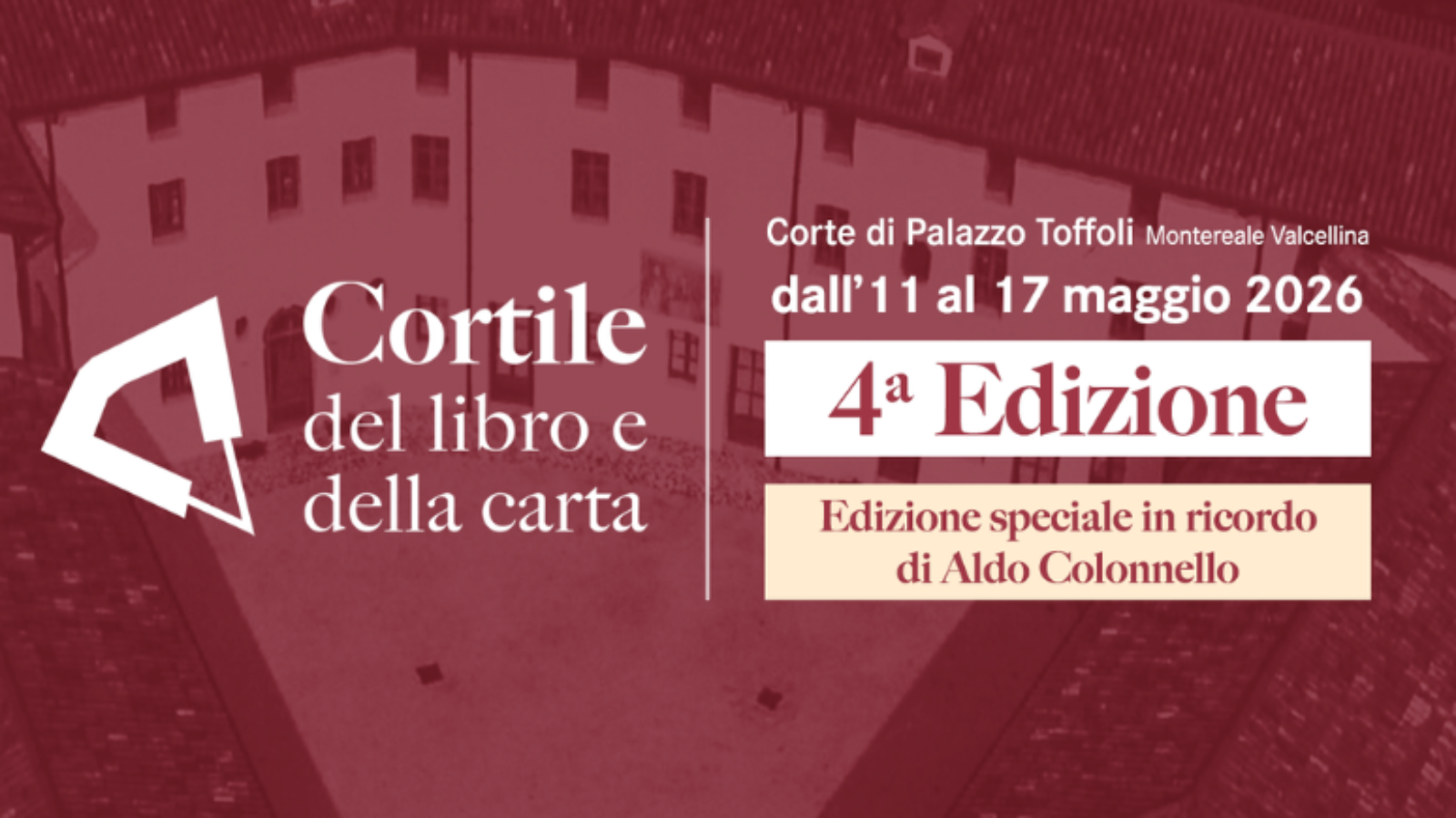 La domenica de Il Cortile del Libro e della Carta 2026 sul Messaggero Veneto.
