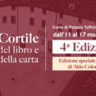 Il Cortile del Libro e della Carta 2026 al via